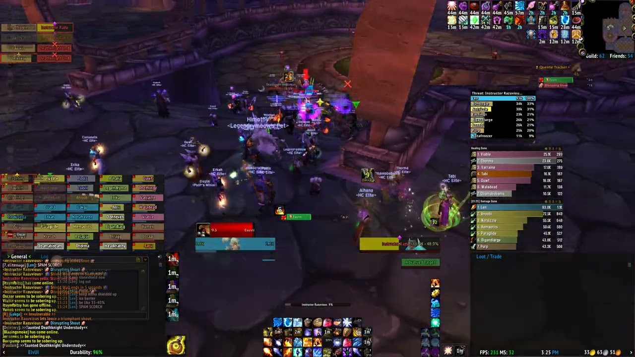 [HC ELITE] Hardcore Instructor Razuvious MAGE TANK Strategy - Scorcher POV