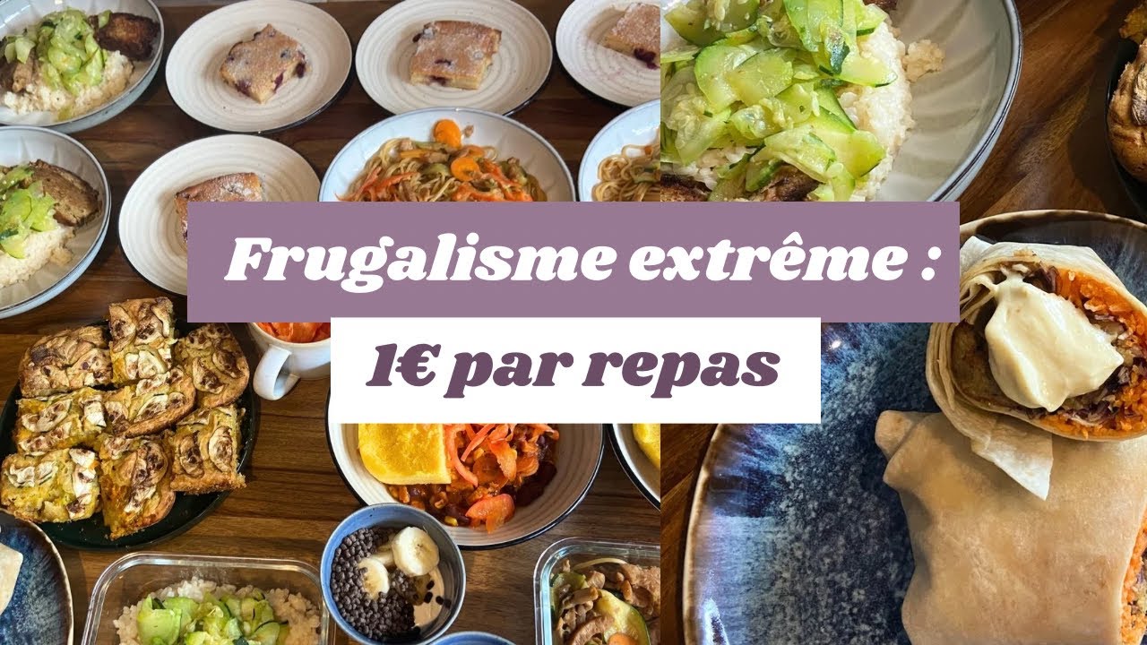 Une semaine de repas pour 25&euro; | D&eacute;fi petit budget