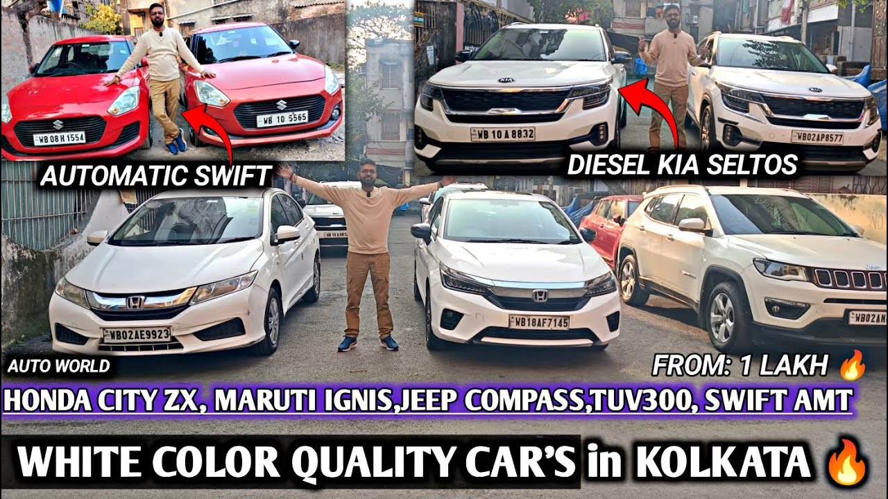SALE PRICE | WHITE 7 SEATER And Diesel /AMT DHAMAKA 🔥TUV T8,SWIFT,CRETA,SELTOS,IGNISH | Auto World