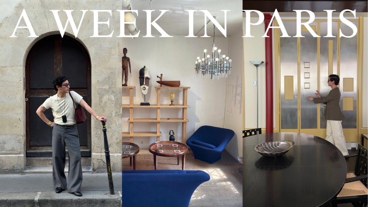 Paris Flea Market, the chicest apartment and restaurant recommendations