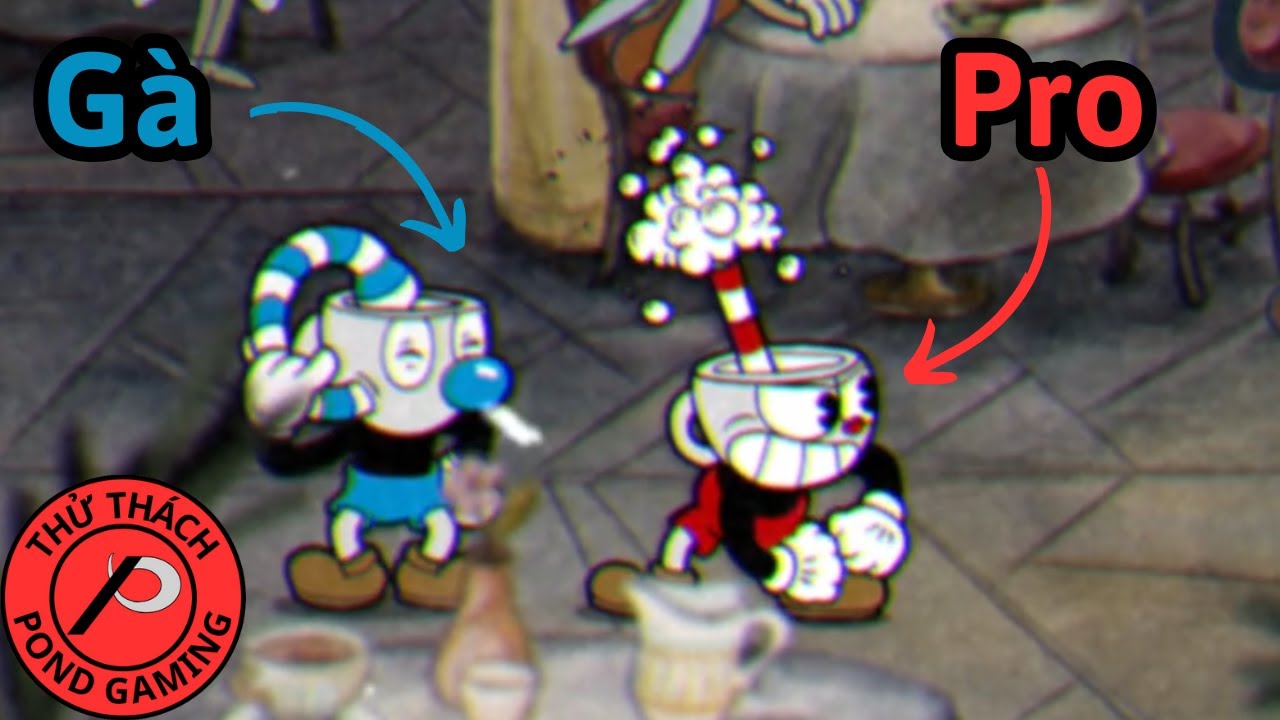 Tôi Phá Đảo Cuphead Khi Gánh 1 Người Chơi Mới
