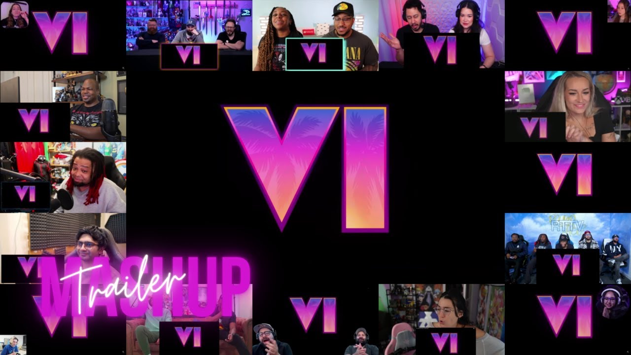 Grand Theft Auto VI - Trailer 2 Reaction Mashup - 🚓🔫🎮 - Rockstar Games - GTA 6