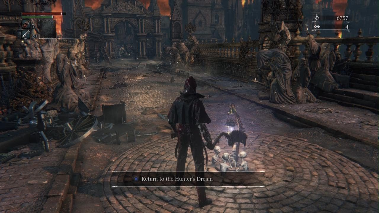 Epic Cleric Beast First Try: Bloodborne (gone wrong)