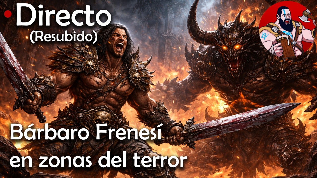 DIABLO II RESURRECTED | ASÍ SÍ SE FARMEAN LAS ZONAS DEL TERROR | BÁRBARO FRENESÍ 2.0