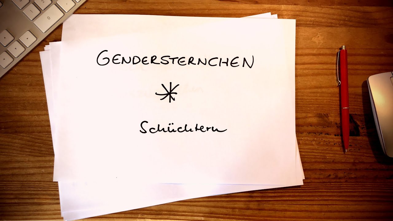 Schüchtern - Gendersternchen (Lyric Video)