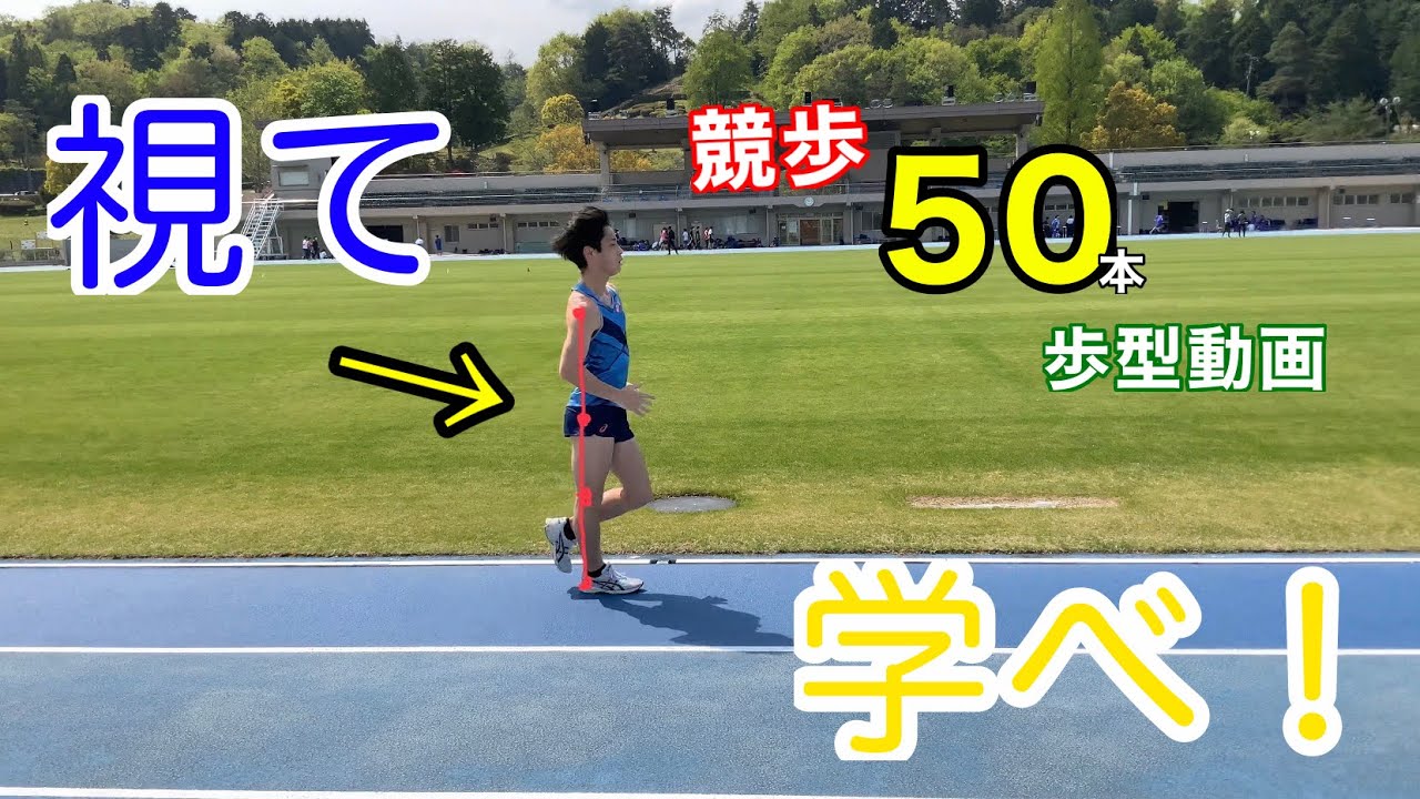 【競歩】歩き50本耐久まとめ