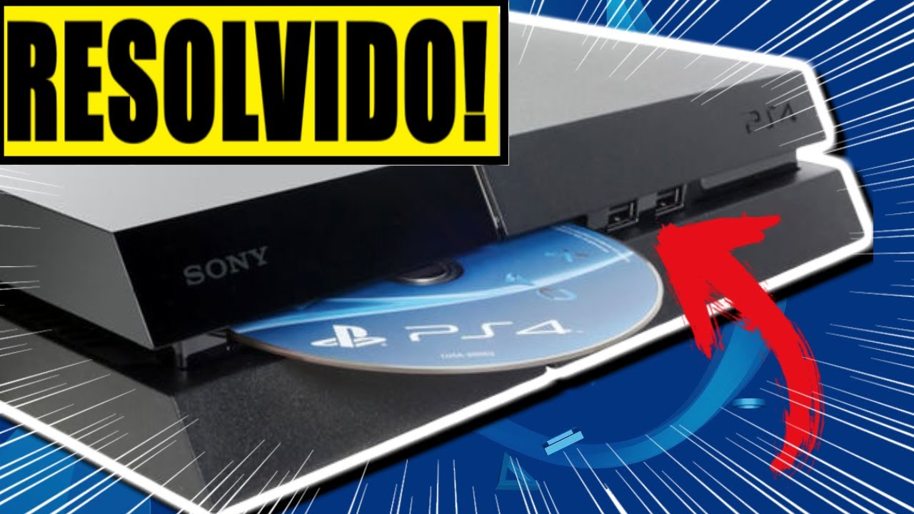 Jeito F&aacute;cil de Arrumar seu PS4 que Ejeta Disco Sozinho (playstation 4 apitando e ejetando disco)