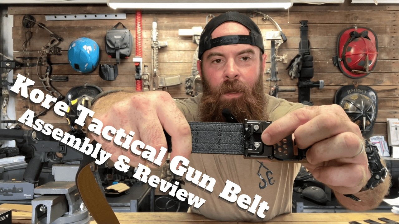 How to Assemble & Use the Kore Essentials Tactical Gun Belt | Full Review & Guide #concealcarry