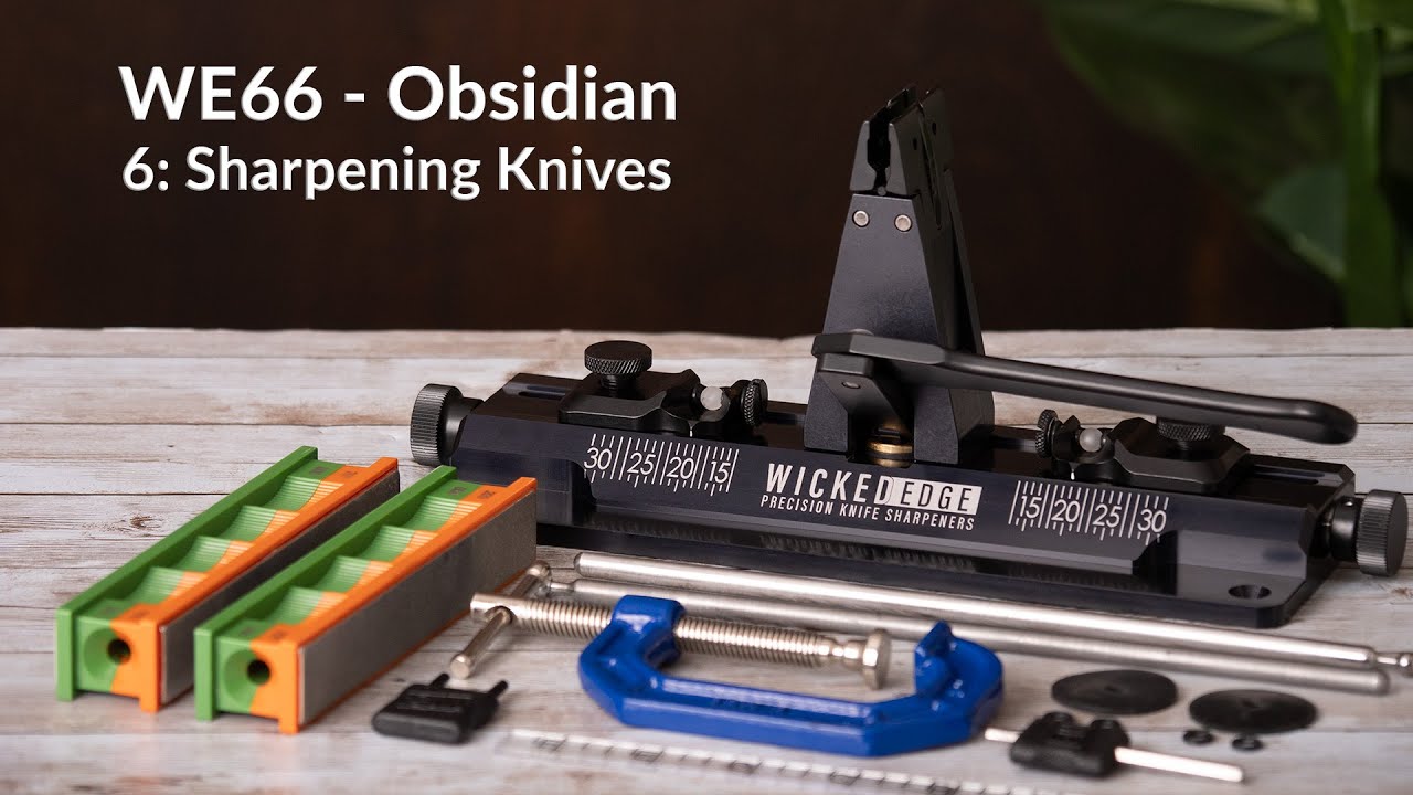 WE66 Obsidian - Sharpening