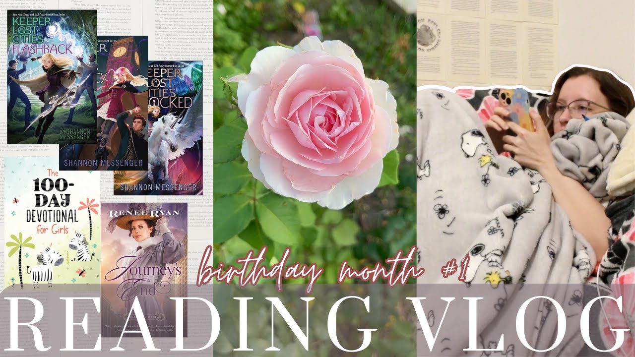 Birthday Month Reading Vlog #1 🎉 June TBR, Book Hauls, & Keeper of the Lost Cities series