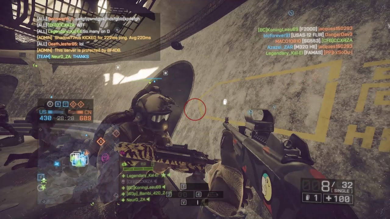 Battlefield 4 Medic Gameplay on Lockers