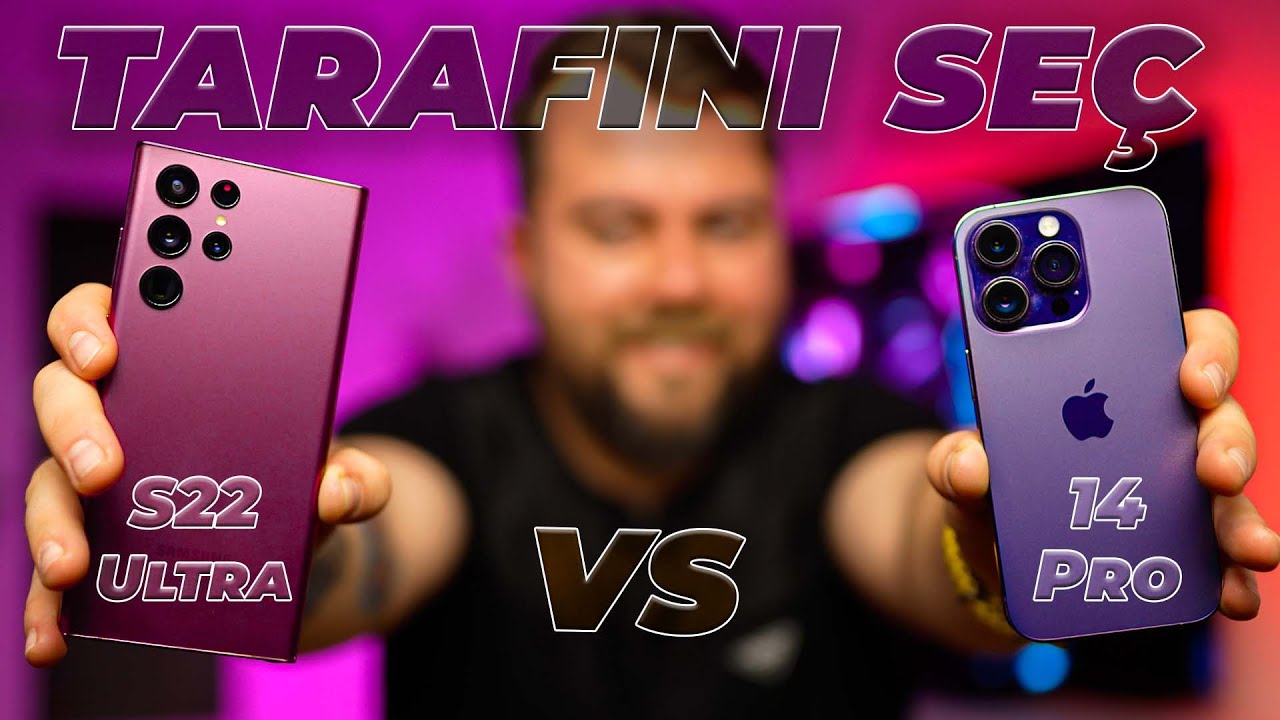 iPhone 14 Pro vs Samsung S22 Ultra DETAYLI KAMERA TESTİ