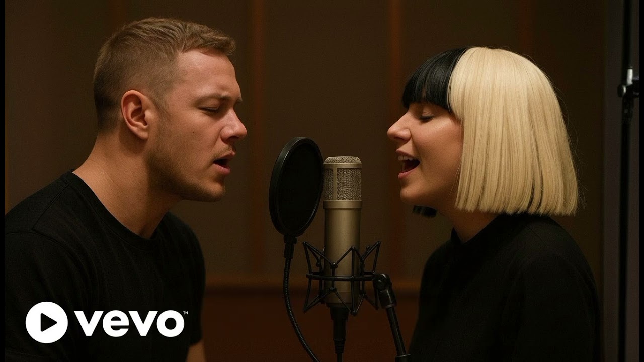 Imagine Dragons &times; Sia ft. _ Burning Through the Storm (Official lyric video)