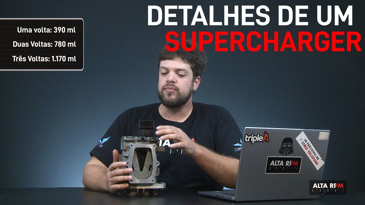 Detalhes de um supercharger - Vlog alta RPM