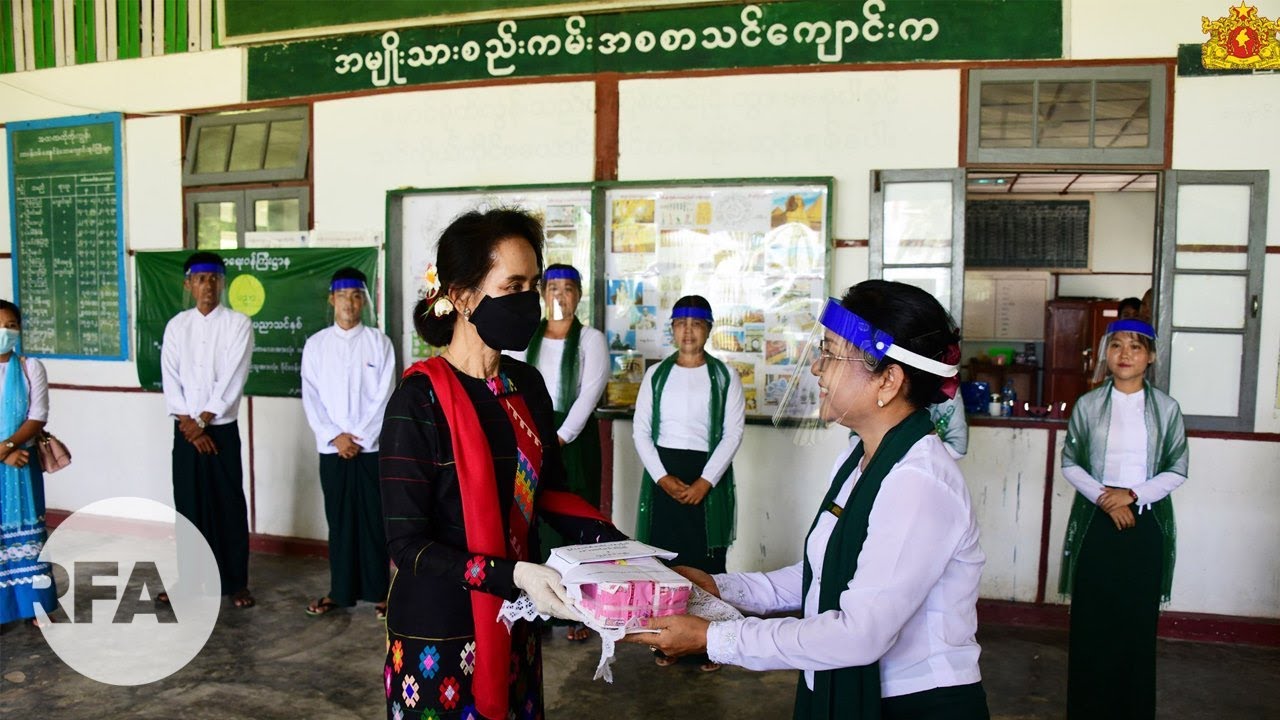 USDP မဲနိုင်လေ့ရှိတဲ့ ကိုကိုးကျွန်းကို ဒေါ်အောင်ဆန်းစုကြည် သွားရောက်