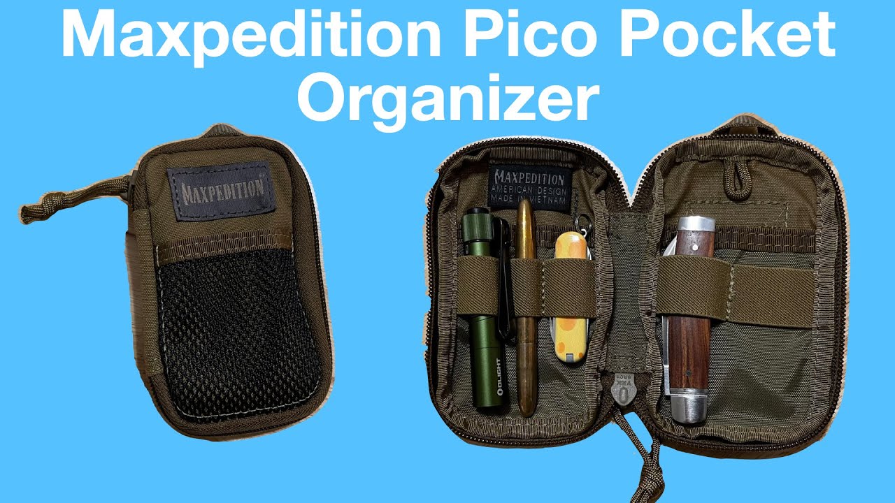 Обзор и настройка органайзера Maxpedition Pico Pocket Organizer