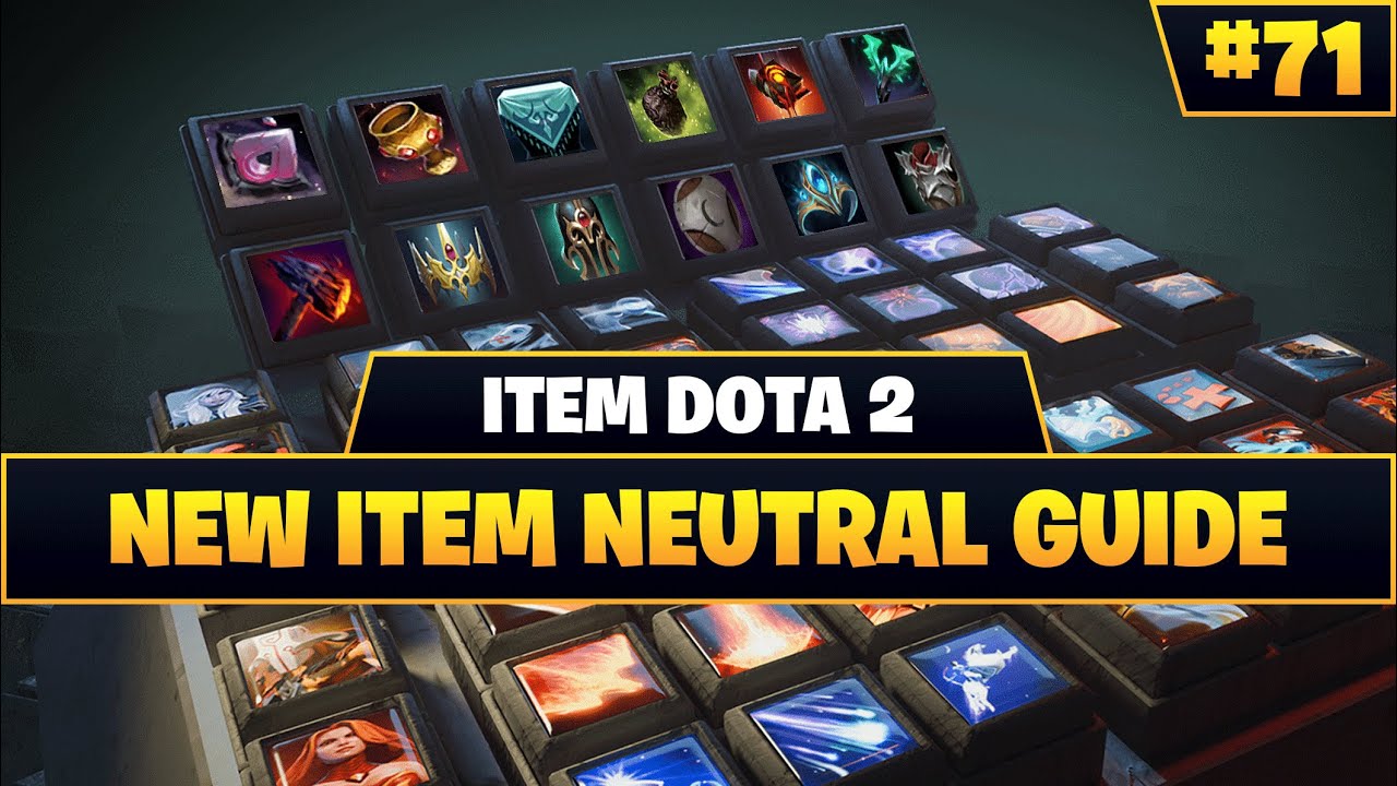 Semua Efek Item Netral Baru Dota 2 Patch 7.39b – Dijelasin Detail! | Tutorial Pemula #71