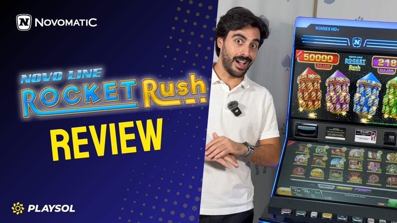 Novo Line Rocket Rush de Novomatic | 🚀 NUEVO JUEGO LINK a TODA MECHA
