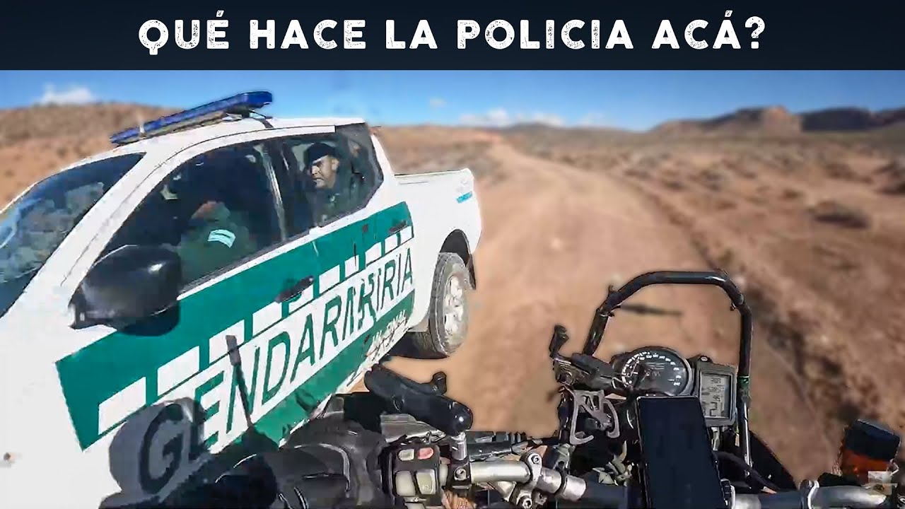 SEÑORA NO me DEJA PASAR y APARECE la POLICIA | MENDOZA | Vuelta al mundo en moto | Cap #44