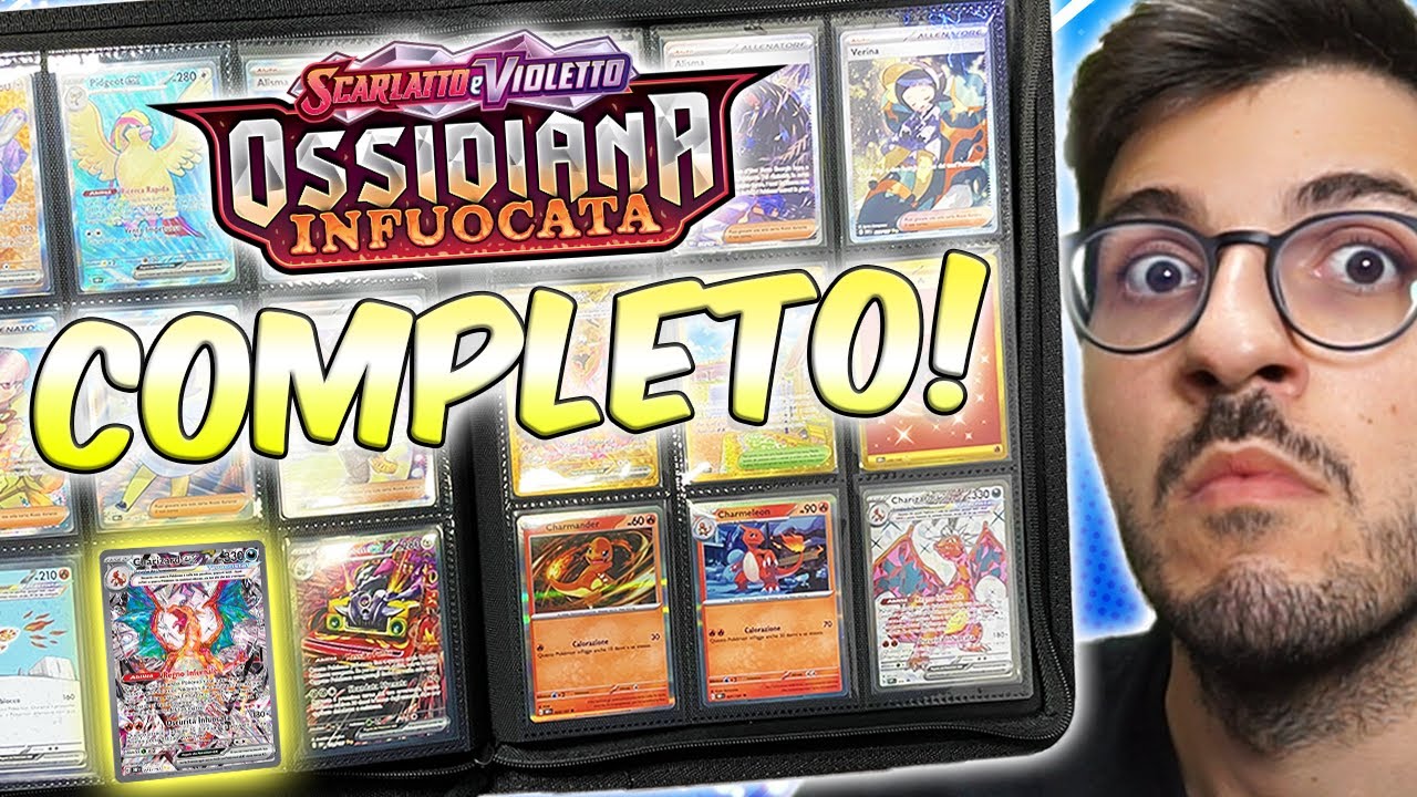 Ti SVELO QUANTO ho SPESO per COMPLETARE il MASTERSET di OSSIDIANA INFUOCATA - Carte Pokemon