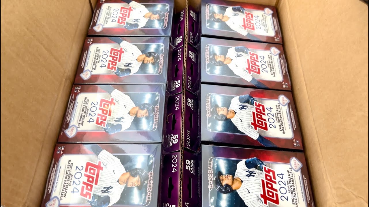 LUNCH BREAK!  2024 TOPPS SERIES 2 HANGERS AND JUMBOS and more!