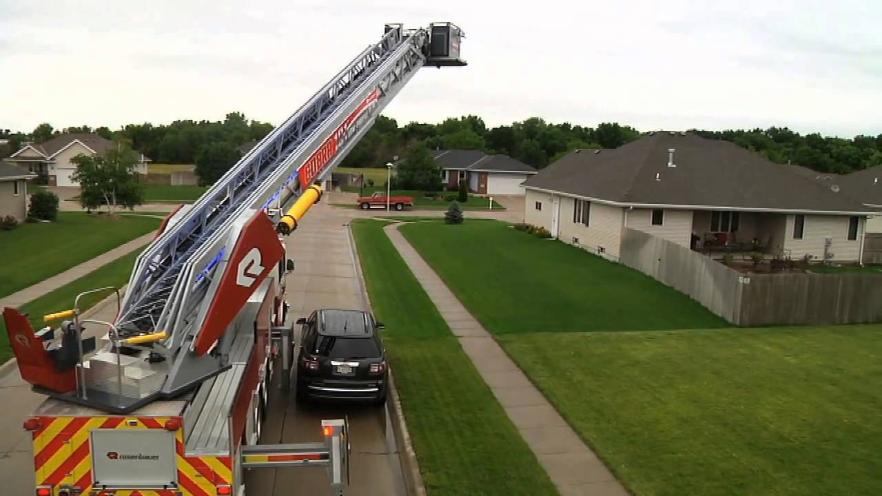Rosenbauer COBRA Platforms - Fire Truck Aerial Tower Ladder Device