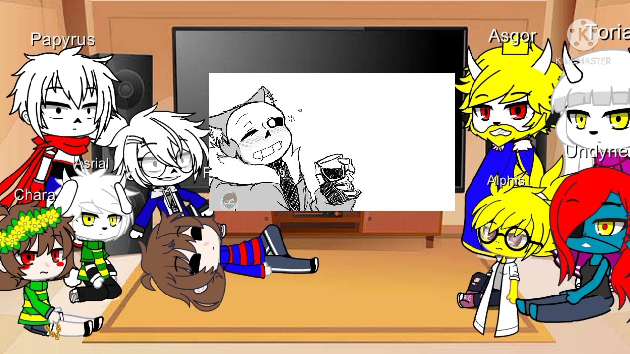Undertale react to Franstastic holiday (🎄happy new year🎄)
