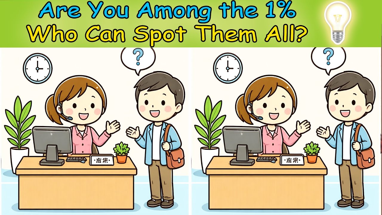 Spot 3 differences | Are you the 1% who can spot them all?