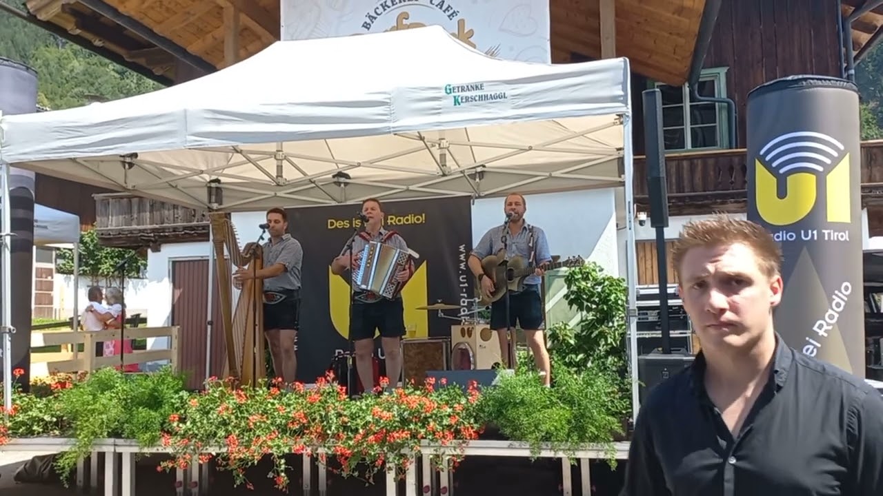 Halodris aus dem Zillertal 200 Jahre U1 Frühschoppen 200 Jahre bäckerei Wurm 9.8.2025 