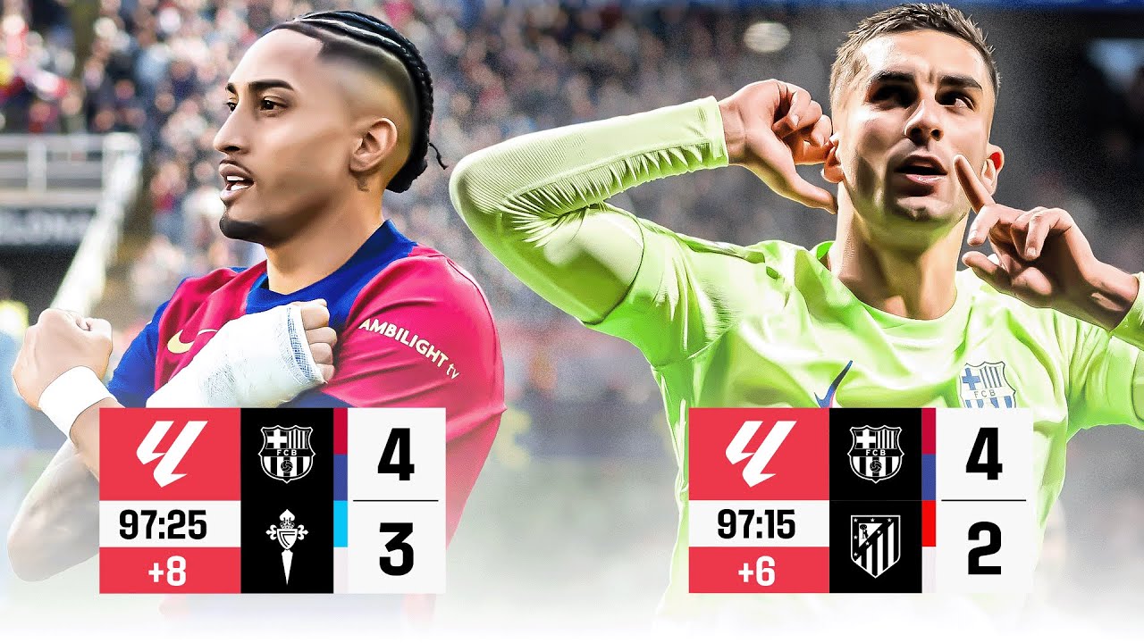 ¡El BARÇA de las REMONTADAS en LALIGA 2024/25!