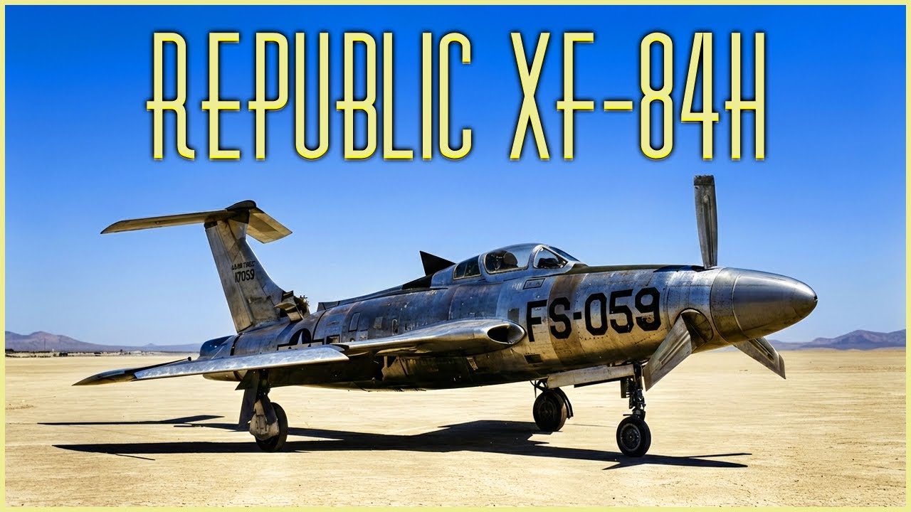 Republic XF-84H Thunderscreech: Why This Plane Was Too Loud for the U.S. Military