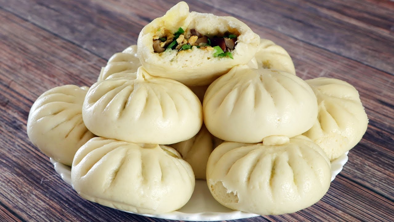 素包子想要好吃，调馅是关键，蔬菜翠绿咸香，清淡美味有营养！【海娟美食】