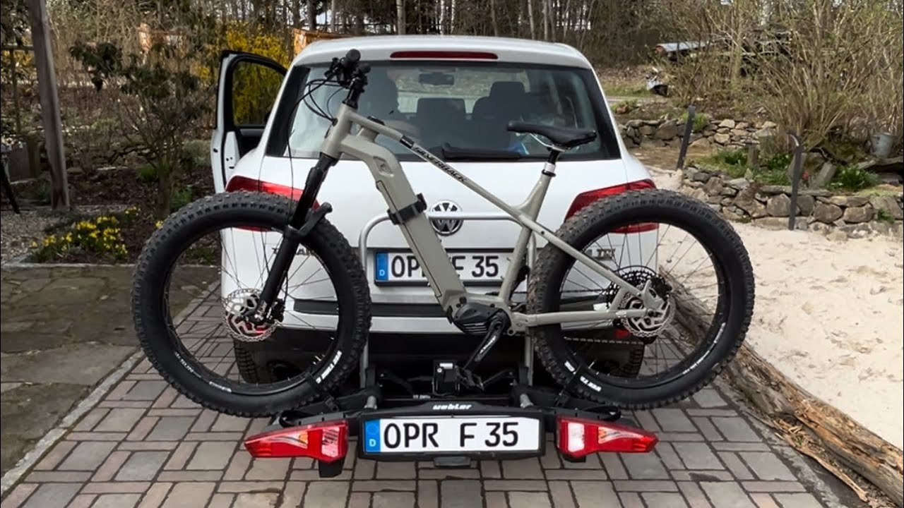 Fatbike Fahrradträger Uebler i21z besser als #thule #fatbike #silverbackbikes #fatbikelife