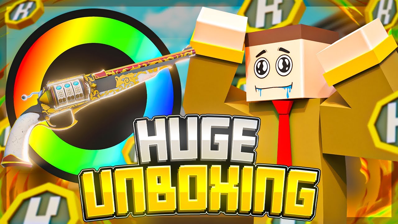 HUGE PULLS IN HUGE 670,000 KR UNBOXING! Krunker Season 8 Unboxing!