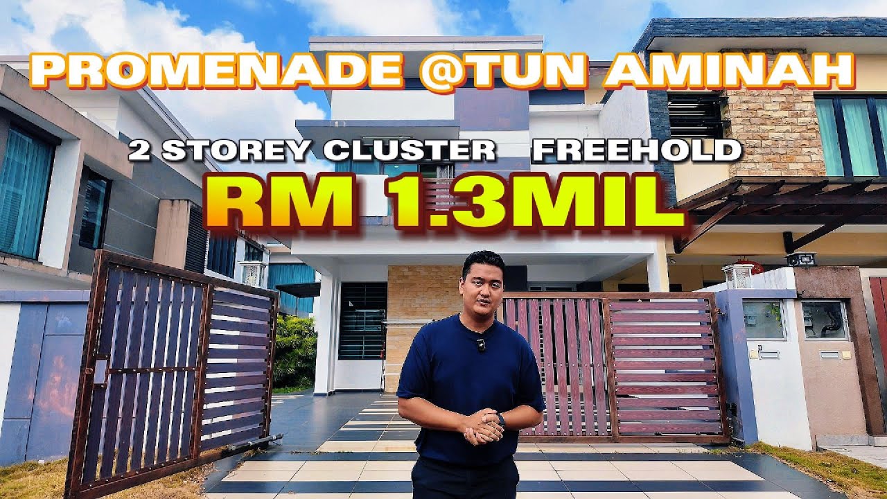 Promenade @ Taman Ungku Tun Aminah | 2 Storey Cluster | Renovated | KyleJBProperty