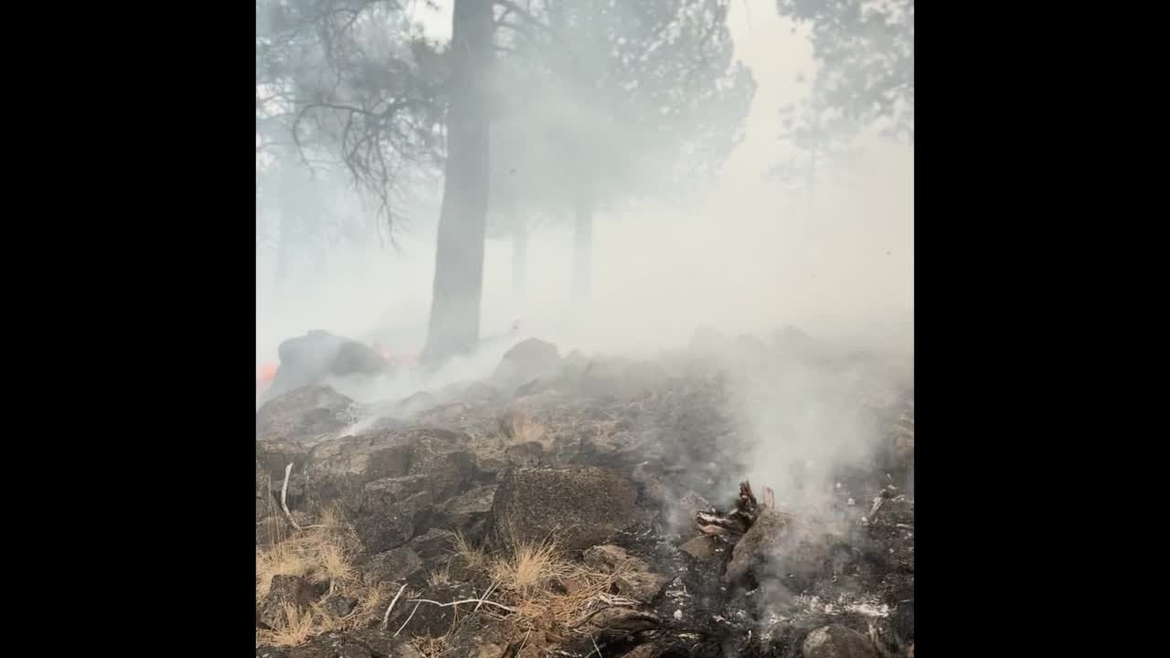 Crews are starting to get a handle on the Flat Fire