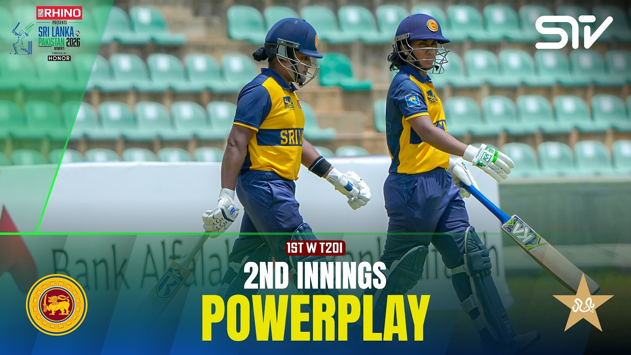 2nd Innings Powerplay | Sri Lanka Women vs Pakistan Women | Match 01 | T20I Series 2026 | M9l1K