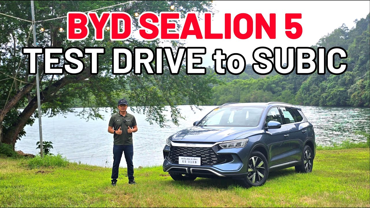 BYD Sealion 5 Test Drive to Subic