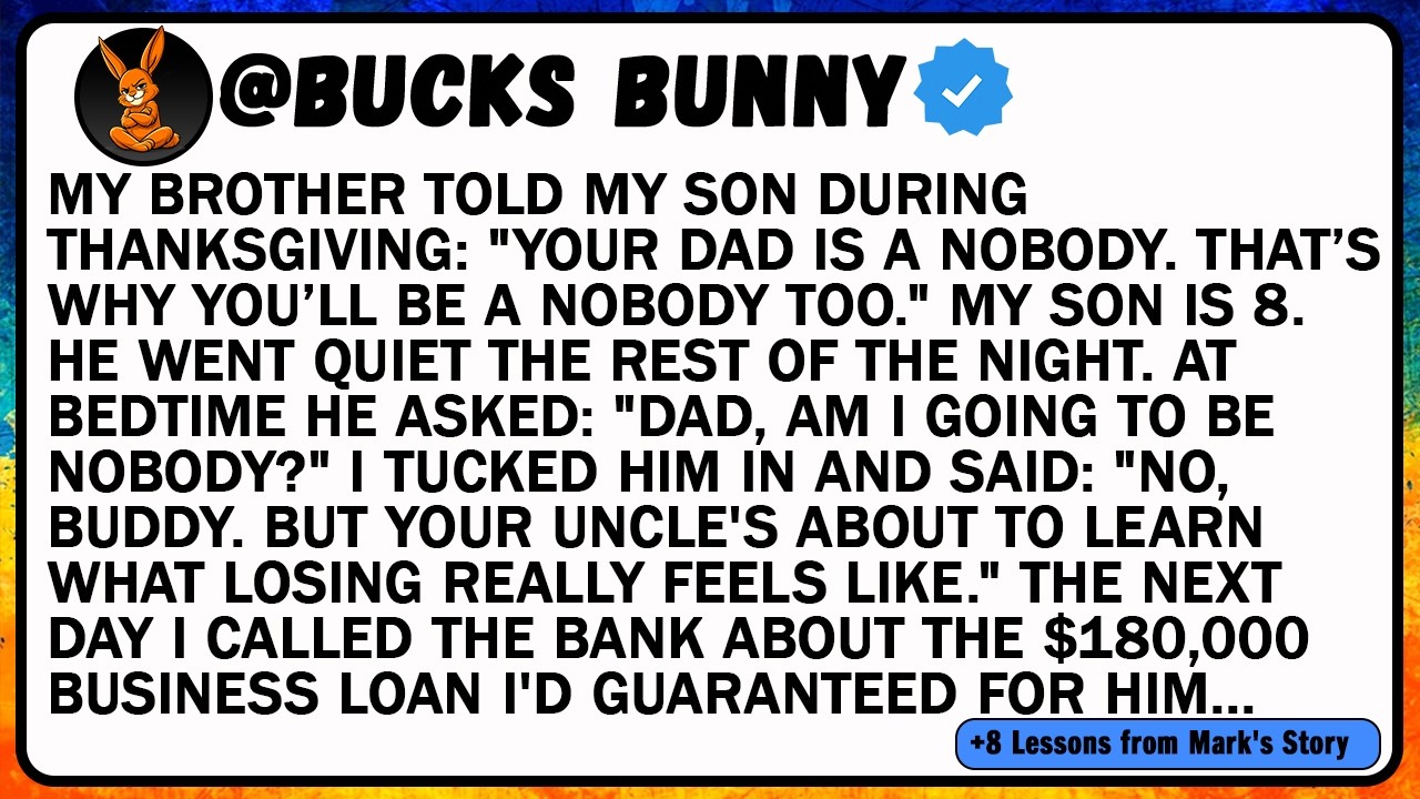 My Brother Told My Son During Thanksgiving: 