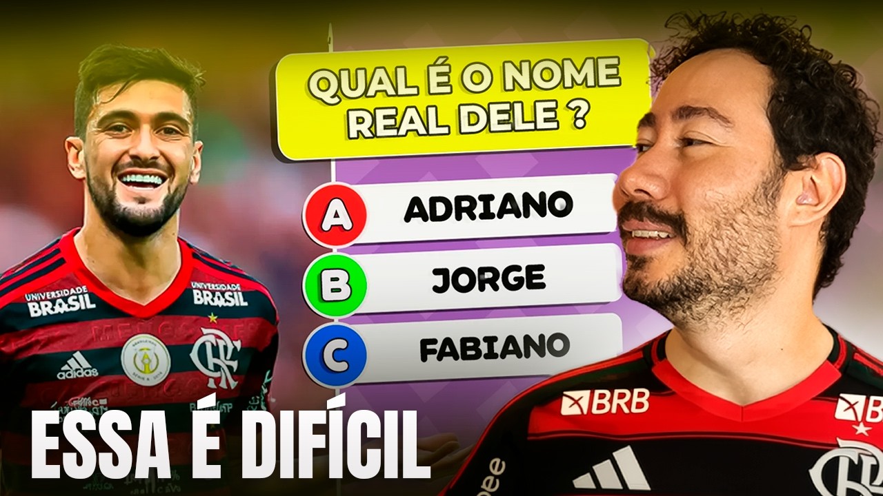 ⚫🔴 SUPER QUIZ DO ARRASCAETA | Quiz de Futebol Com React