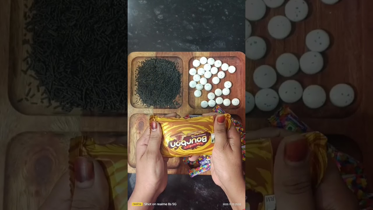 Filling platter with sweet #asmr 