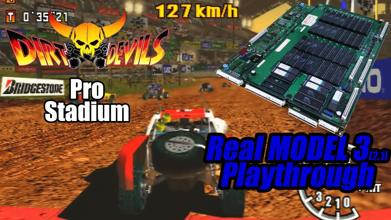 SEGA Dirt Devils - Real MODEL 3 (2.1) - Pro Stadium