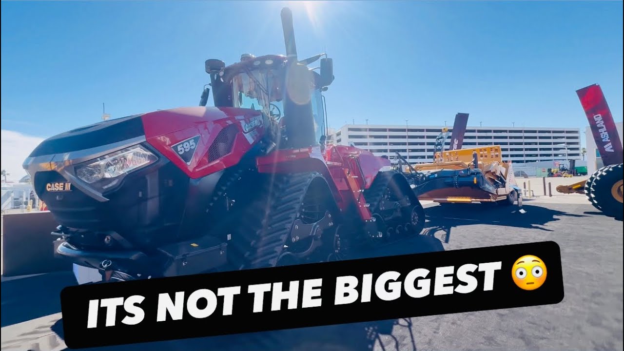  HUGE SCRAPER BOXS AT CONEXPO DAY 3 LAS VEGAS #AnswerAsAPercent 2176 