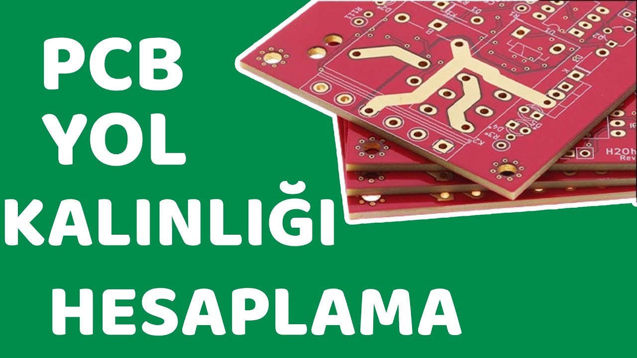 Pcb Yol Kalınlığı Nasıl Hesaplanır? EasyEDA İle PCB Tasarım Dersleri - 22