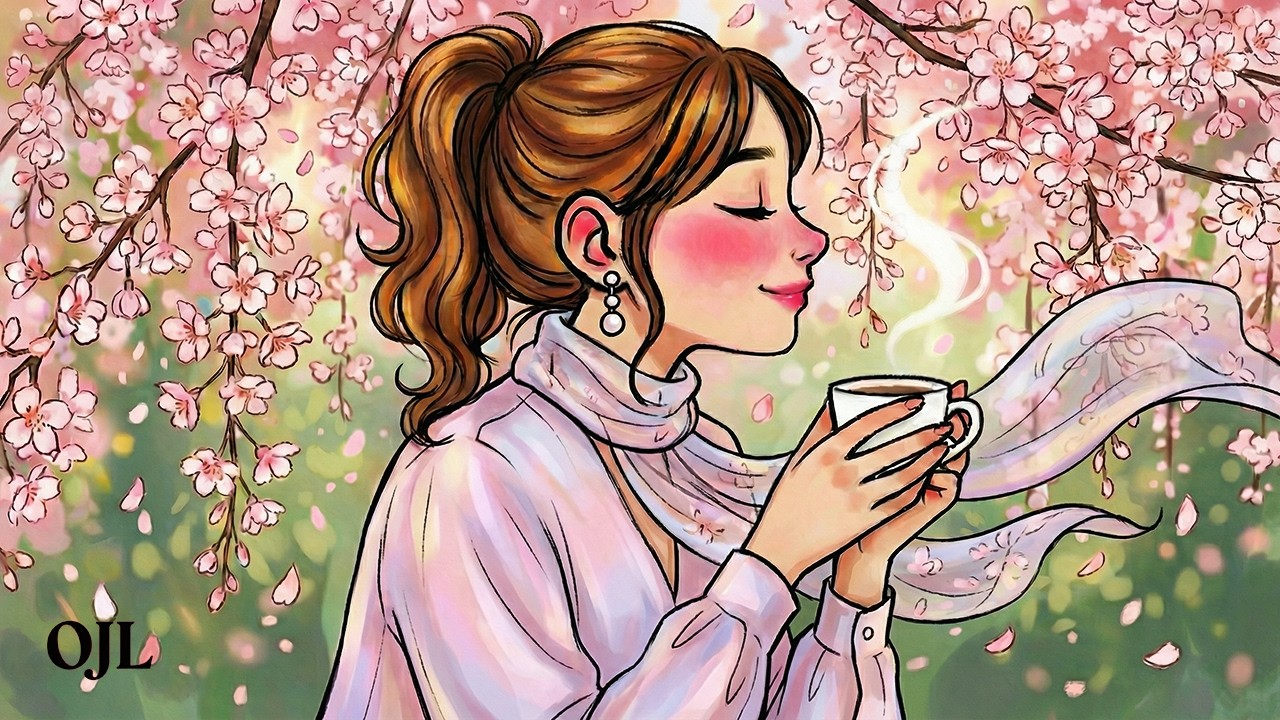 French Vintage Jazz — Spring Paris Café Ambience | 1940s Jazz | Cozy Relaxing Background Music | BGM