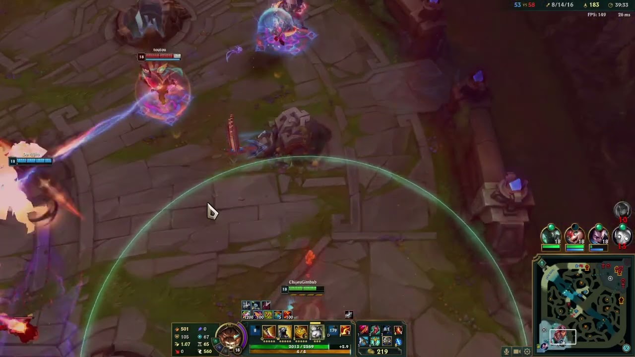 inting rengar vs fed adc in season 14