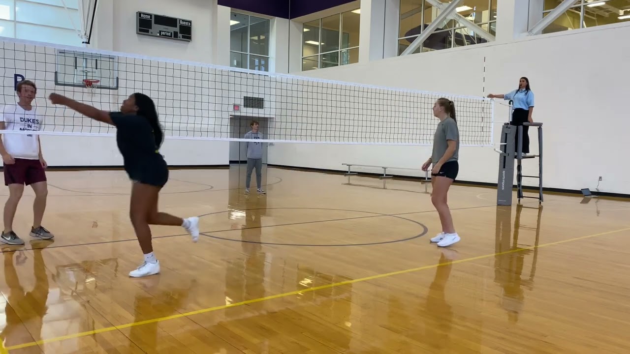 Double Hit in Volleyball