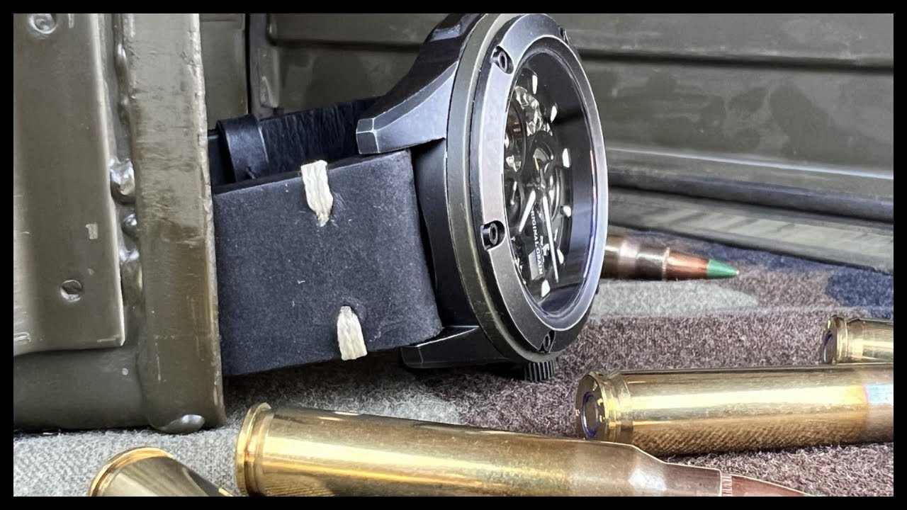 This Watch was Built Out of Ammo Cans!