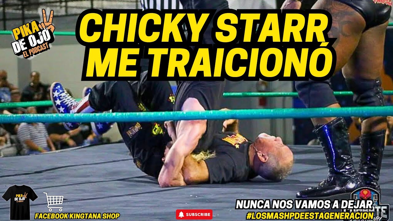 LUCHA COMPLETA DE RELEVOS EQUIPO DE CHICKY STARR  VS EL EQUIPO DEL PROFE