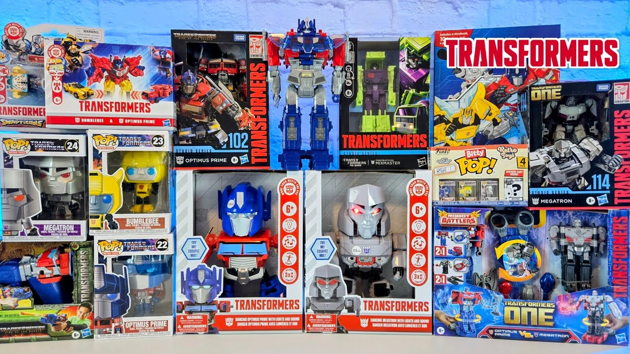 Unboxing New TRANSFORMERS Toy Collection ASMR no talking